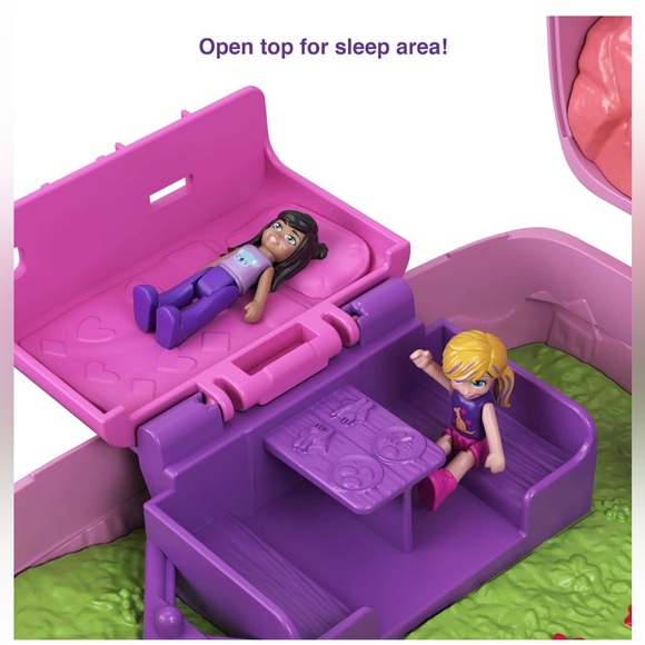 Polly Pocket Travel Koala AND Teddy Bear Purse Play Sets-EUC-Completed Sets! - Picture 13 of 16